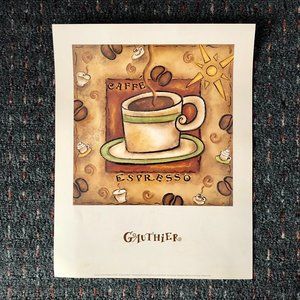 CAFFÉ ESPRESSO Print by Aline Gauthier